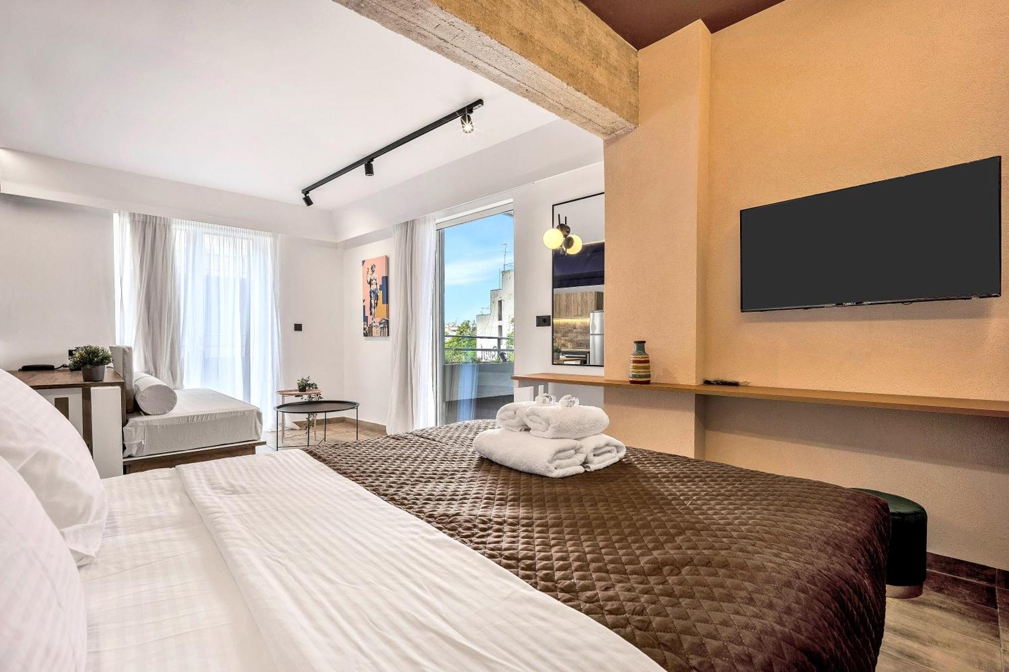 Aparthotel The Dorians Atenas Exterior foto