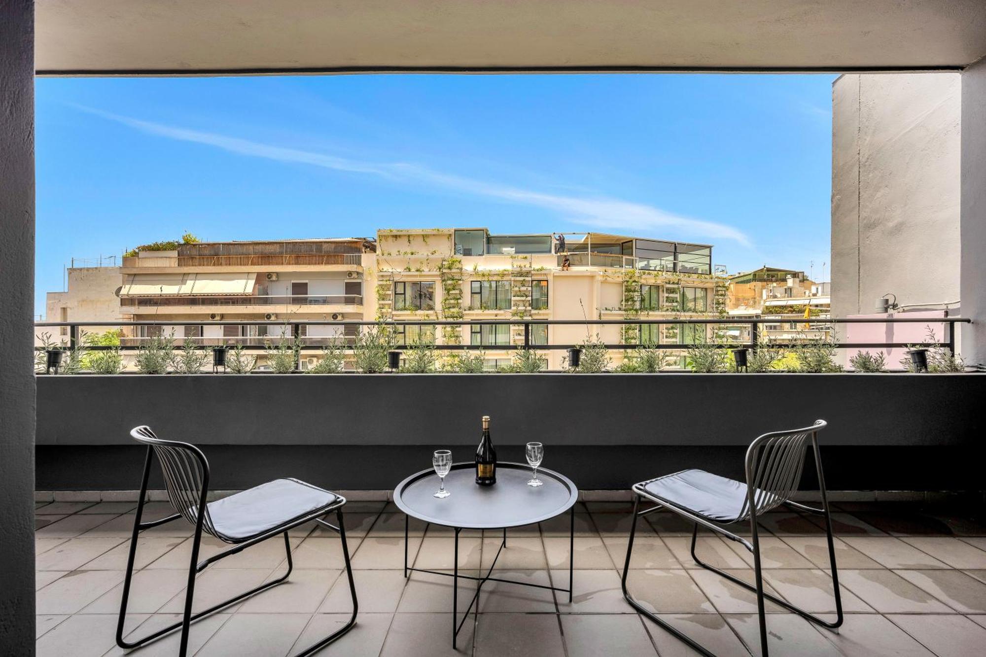 Aparthotel The Dorians Atenas Exterior foto